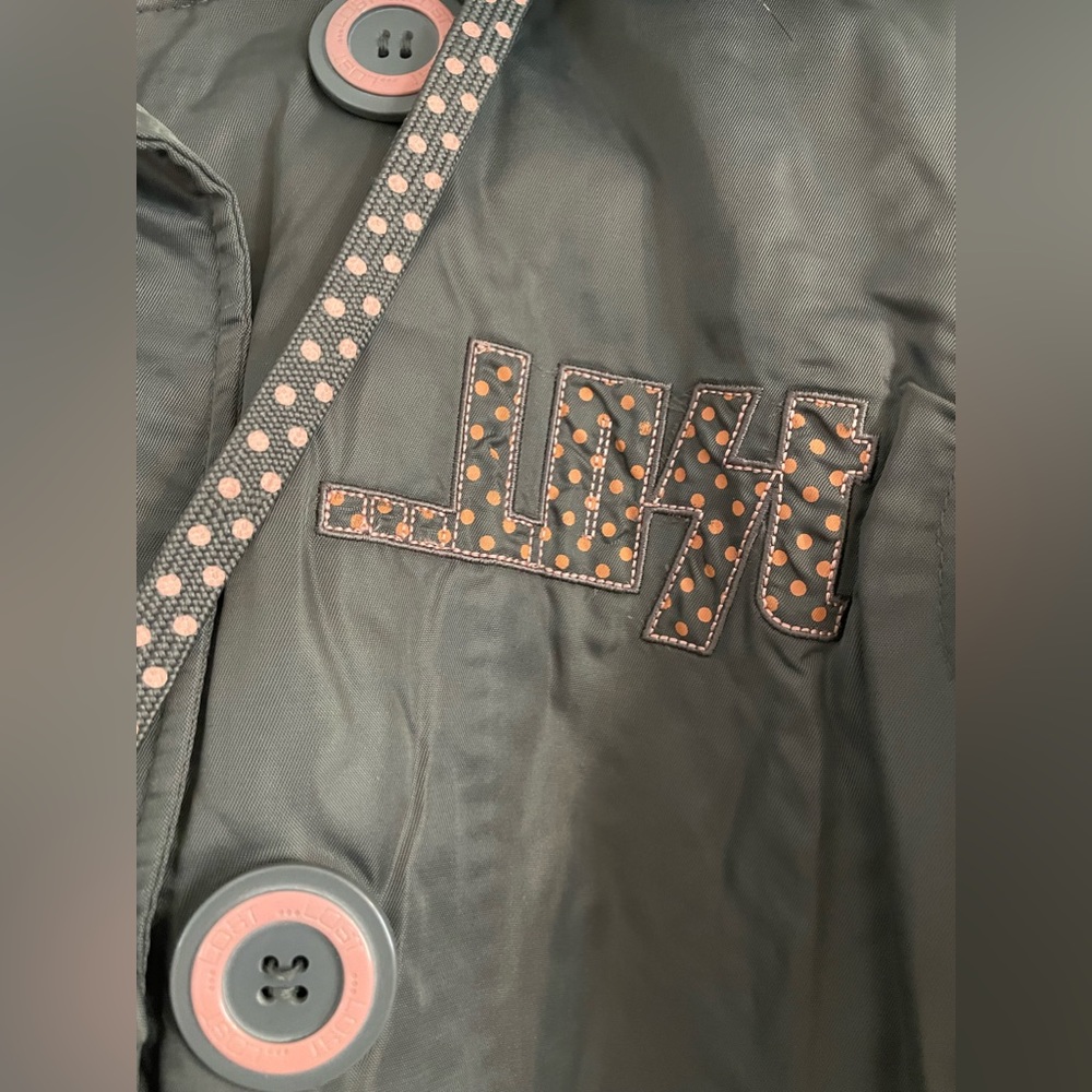 Zip up Button up Hooded Jacket - Picture 4 of 12